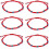 Red Black Kabbalah Evil Eye Charm Bracelet Adjustable 1