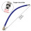 Car Tire Inflator Hose Adapter Blue 9.5 mm 1