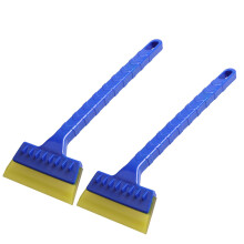 Car Ice Scraper Brass Blade Long Handle Portable