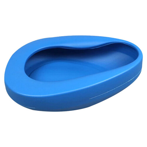 Reusable Metal Bedpan for Home Use, Thickened Stable Design