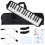Melodica Instrument 32 Keys Black with Carry Bag 1