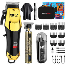 Cordless Hair Clippers for Men Rechargeable Trim Kit with