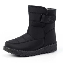 Men's Snow Boots Black Size 9