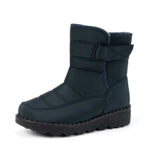 Men's Snow Boots for Wide Feet Blue Size 8.5