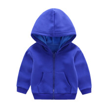 Boys' Hooded Sweatshirts Winter Outwear 120 (4-5Y) Blue