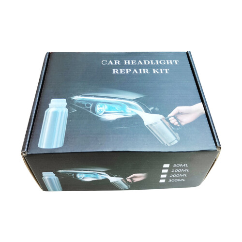 Headlight Restoration Kit with Atomization Cup and Blue Ice