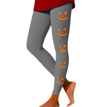 Women's Halloween leggings grey M