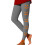 Women's Halloween leggings grey M 1