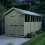 7 x 16 Apex Shed Tanalised (Double Door, With Windows) 3