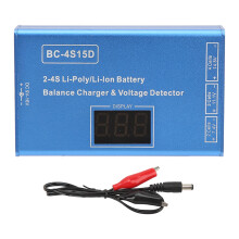 RC Balance Charger 25W for 2S/3S/4S LiPo Batteries