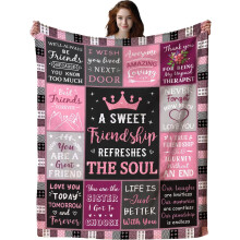 Throw Blanket for Aunt - Soft Cotton, 50" x 40"