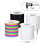 Stretchy Bracelet String Kit with Scissors & Beading Needle, 4 Rolls Elastic String for DIY Crafts, 1mm Stretchy Cord 7