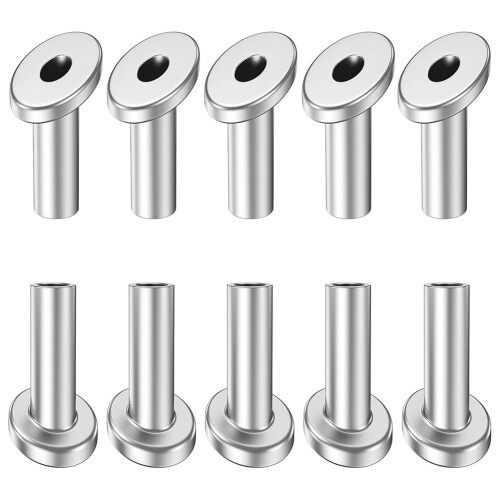 40 Pack Angle Beveled Protector Sleeves, Wood Post Protector Stair Cable Railing 3/16, 30 Degree 2