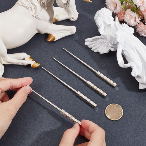 4pcs Metal Wire Winding Rod Wire Looping Wrapping Step Working Tools Sizing Ring Model Tool Wire Looping Mandrel 2