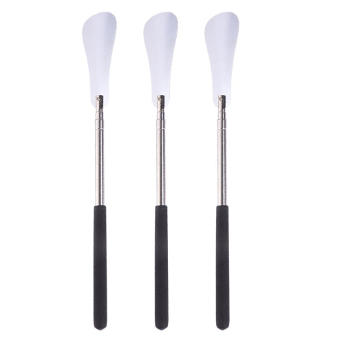 Stainless Steel Retractable Shoe Horn 3 pcs