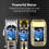 Professional Rechargeable Hair Clipper Set for Men Cordless 5