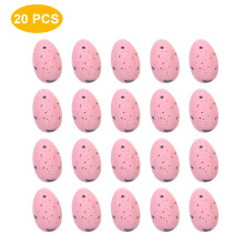 Mini Easter Foam Eggs Speckled 20 pcs 0.791.18 in
