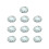 Crystal Easter Eggs Decorative Kit 10 pcs 0.80.6 in 1