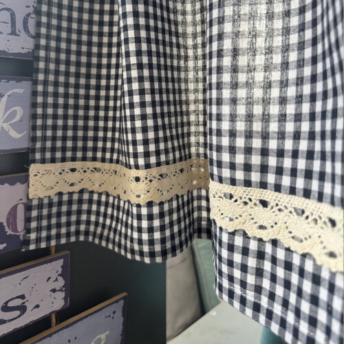 Kitchen Valance Curtains Farmhouse Style 1 Pack 2