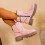 Women's Snow Boots Pink Size 9 5