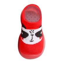 Kids Cartoon Slippers Soft Indoor Non-Slip Dog Design Size 8