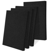 Foam Sheets Packing Insert Black Polyethylene 10pcs