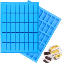 Silicone Chocolate Mold Rectangular 40-Cavity 2-Pack