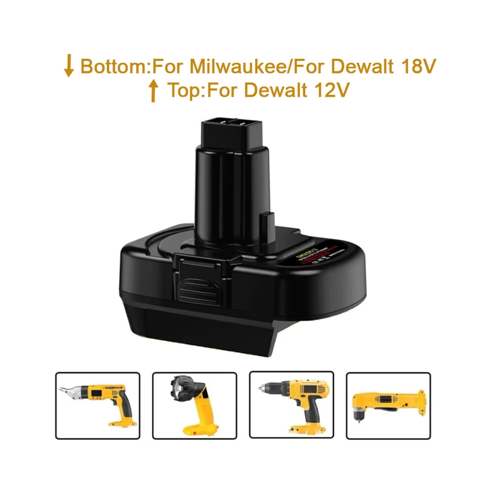 Battery Adapter For Dewalt 20V And Milwaukee M18 To 9097180215530