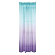 Sheer Curtains Gradient Purple Tulle 1x2m