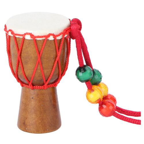Wooden Djembe Drum African Hand Percussion Black