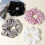 Satin Silk Scrunchies for Thick Hair 4 Pack 1