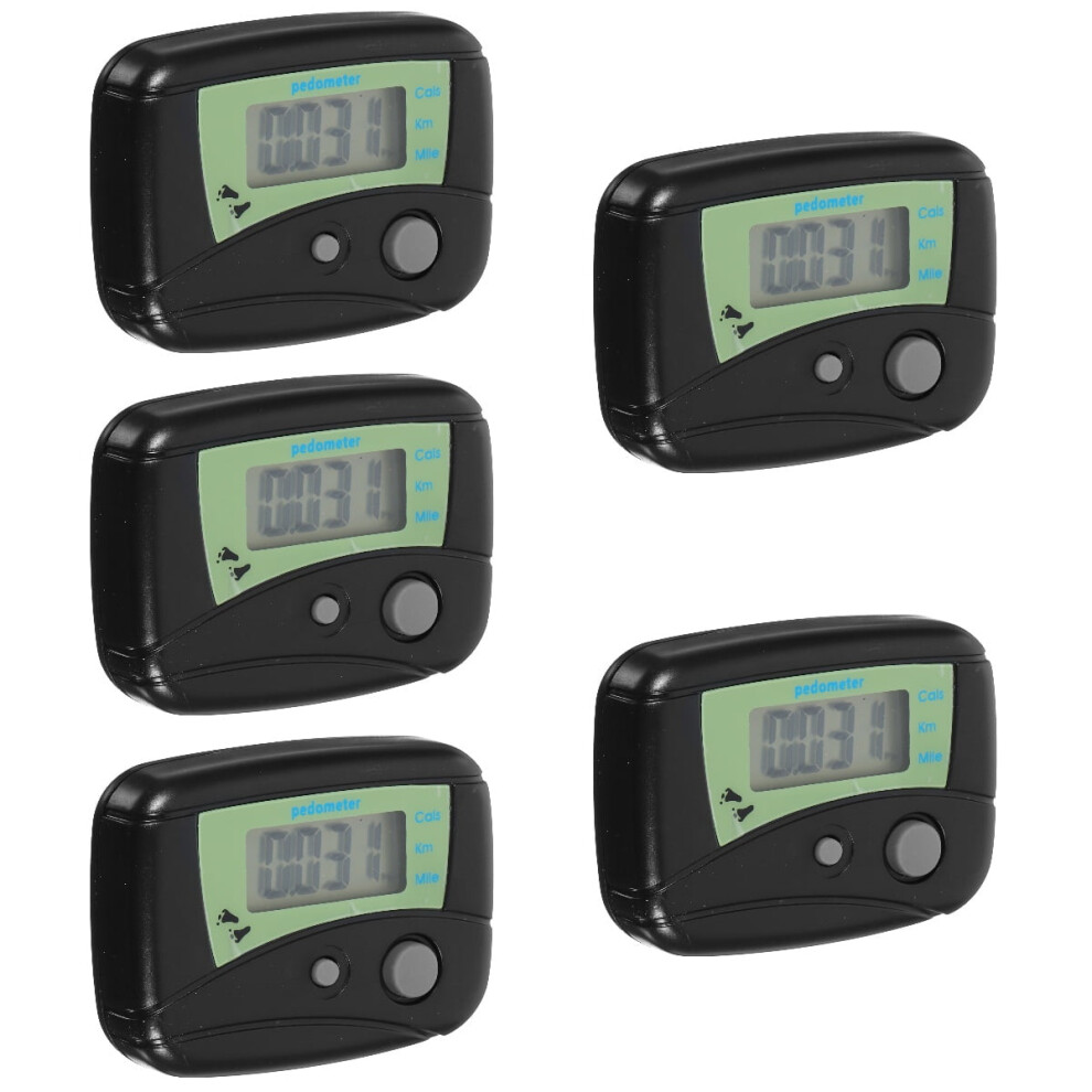 Step Counter Pedometer with Calorie Tracking and Clock