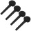 Cello Tuning Pegs Ebony-Style 4 Pcs 1
