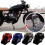 Motorcycle Footrest Pads Universal 4 pcs Thick Non-Slip 1