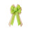 Burlap Wreath Bow Rustic Jute Tree Topper Green 1