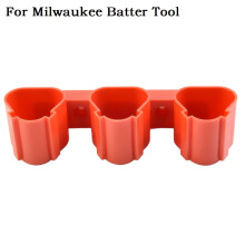 Plastic Battery Holder for Power Tools 10.8V 12V 3-Slot