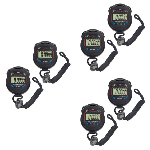 Nicehomfit Digital Chronograph Watch Black with Compass 6
