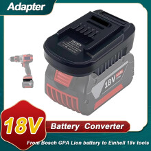 Bosch 18V to Makita 18V BL1830/BL1850 Adapter with USB Port