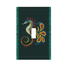 Seahorse Arts light switch cover single toggle 1-gang