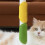 Cat Face Scratcher Brush Wall Corner 3 Pcs 3