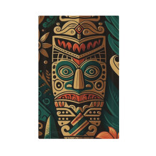 Hawaiian Tiki Tribal Light Switch Cover 1-Gang