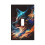 Wolf Galaxy Fire Space Light Switch Cover 1-Gang 1