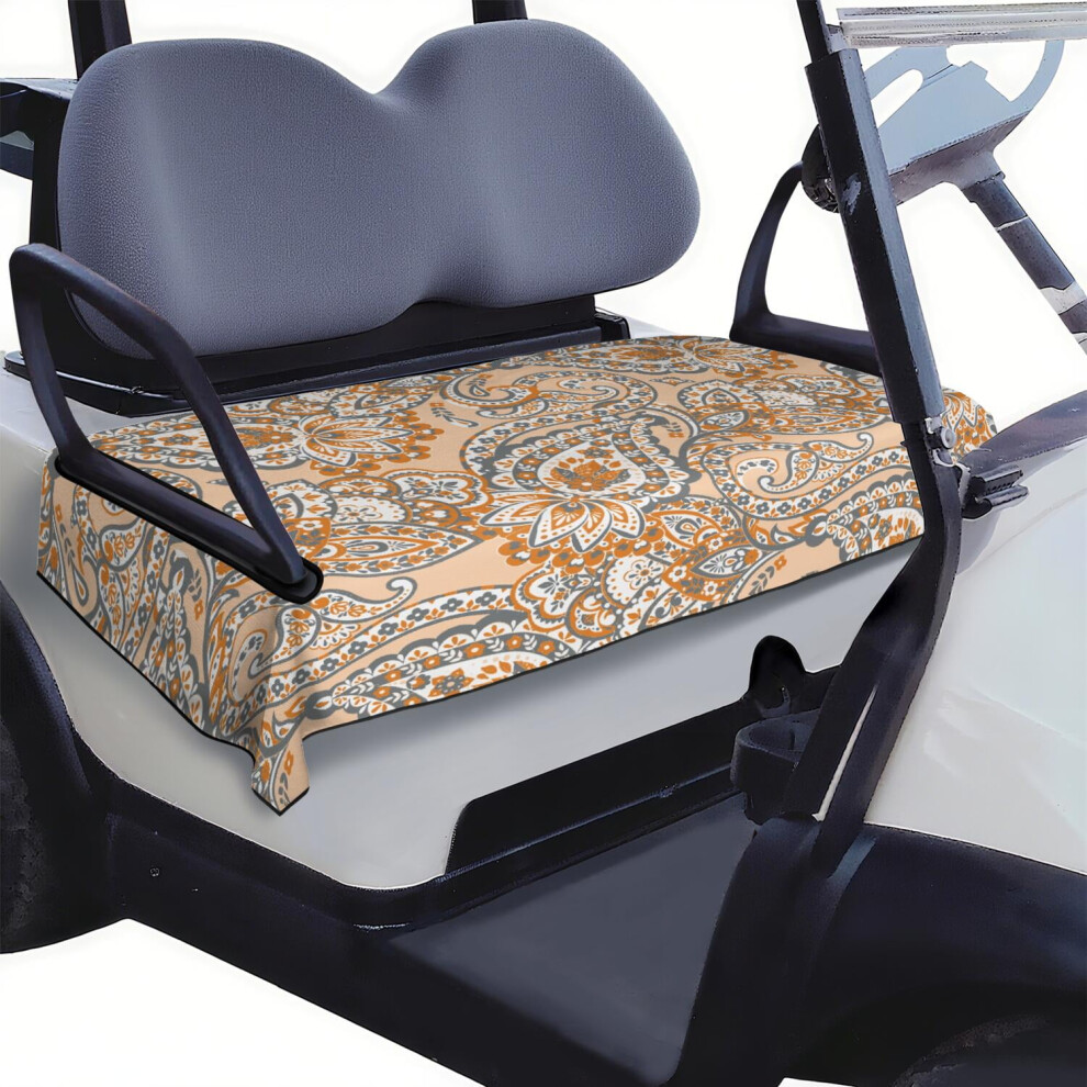 Paisley Golf Cart Seat Protector 51X31 Inch Microfiber 9401284155942
