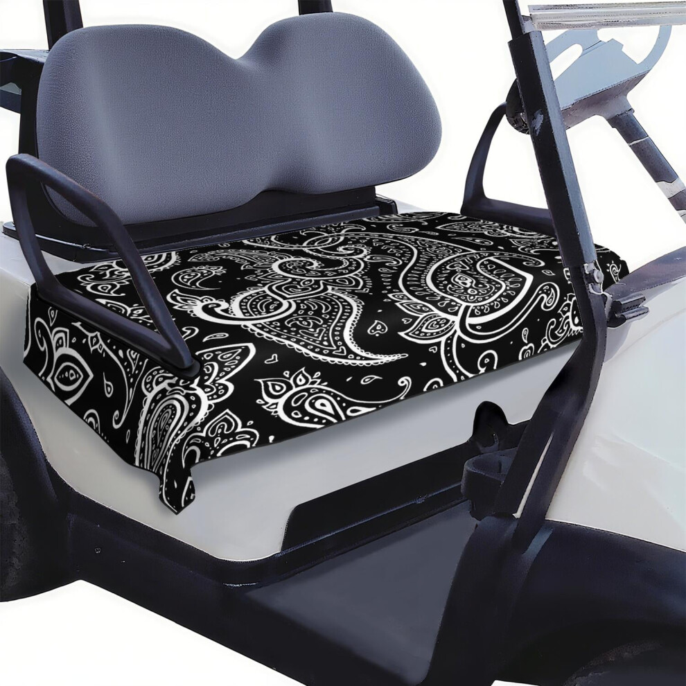 Paisley Golf Cart Bench Towel 51X31 Inch Microfiber 9401284155799