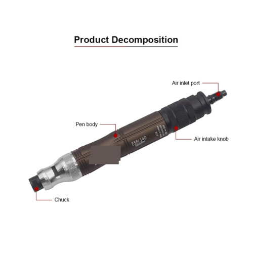 Pneumatic Micro Pencil Air Die Grinder Kit 1pc 1