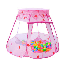 Pop Up Princess Tent with Star Graphic for Kids Aged 1-3