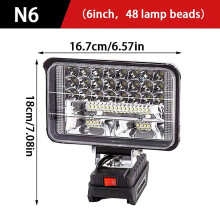 Makita 18V LED Work Light 3/4 Inch Portable Flood Lamp