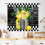 Lemon Fruit Kitchen Curtains Black White 2 Panels 55x39 in 1