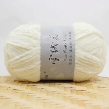 Velvet wool yarn medium-thick 5mm 100g/180m
