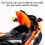 Kids' Pull-Back Toy Motorcycle – Friction Powered, Ages 5